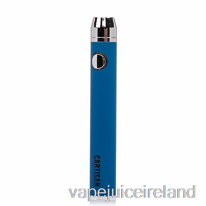 Vape Flavours Cartisan Button VV 650 510 Battery Blue